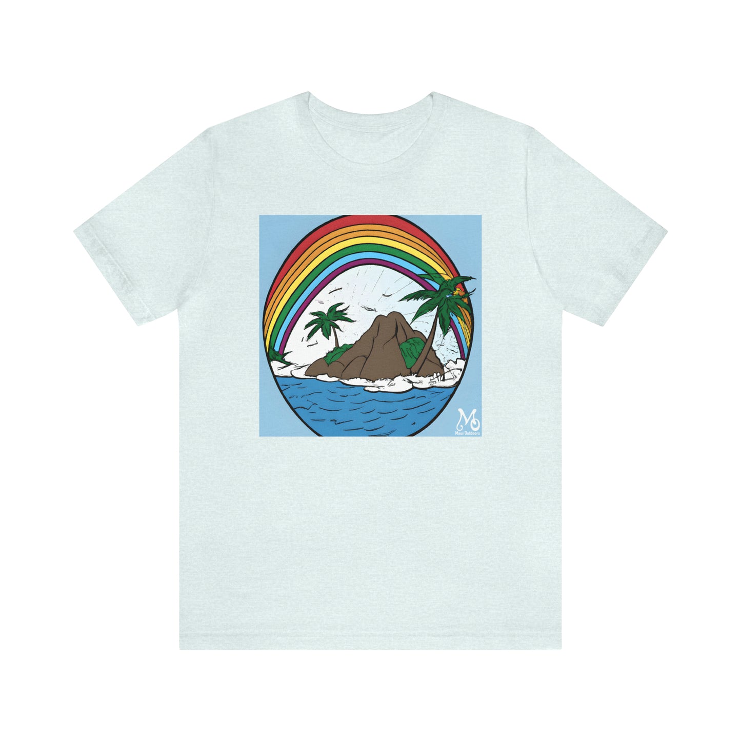 Rainbow Vista Island III - T-shirt