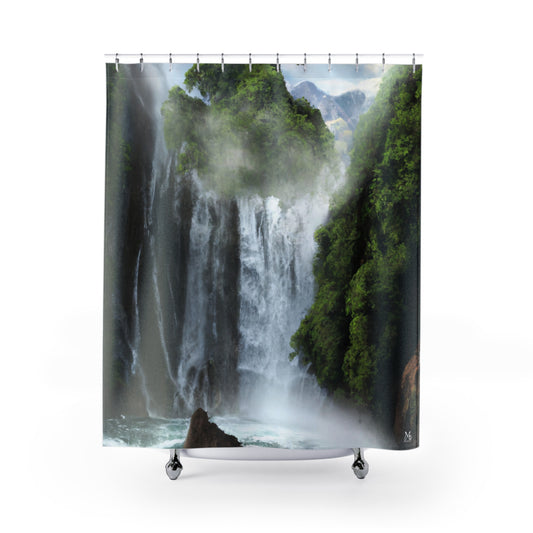 Mālie Kīpapa Waiānuenue - Shower Curtain