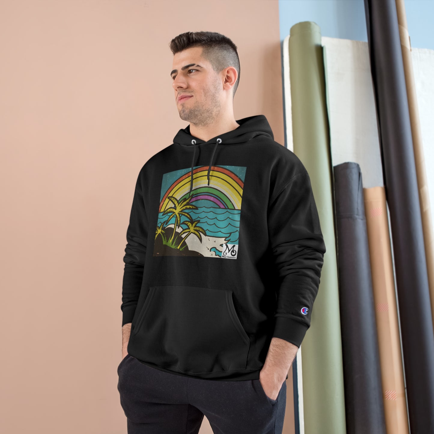 Rainbow Vista VI - Champion Hoodie