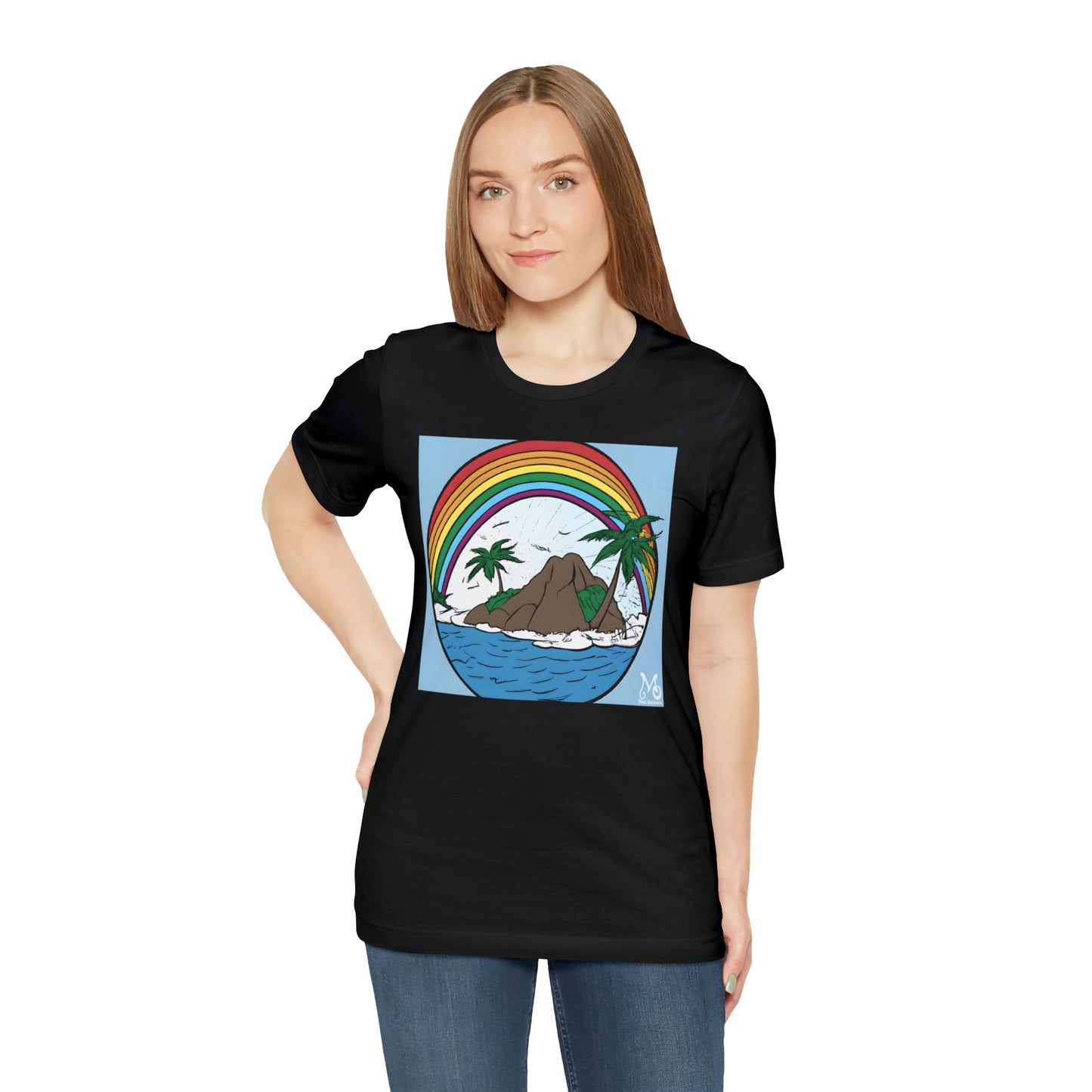 Rainbow Vista Island III - T-shirt