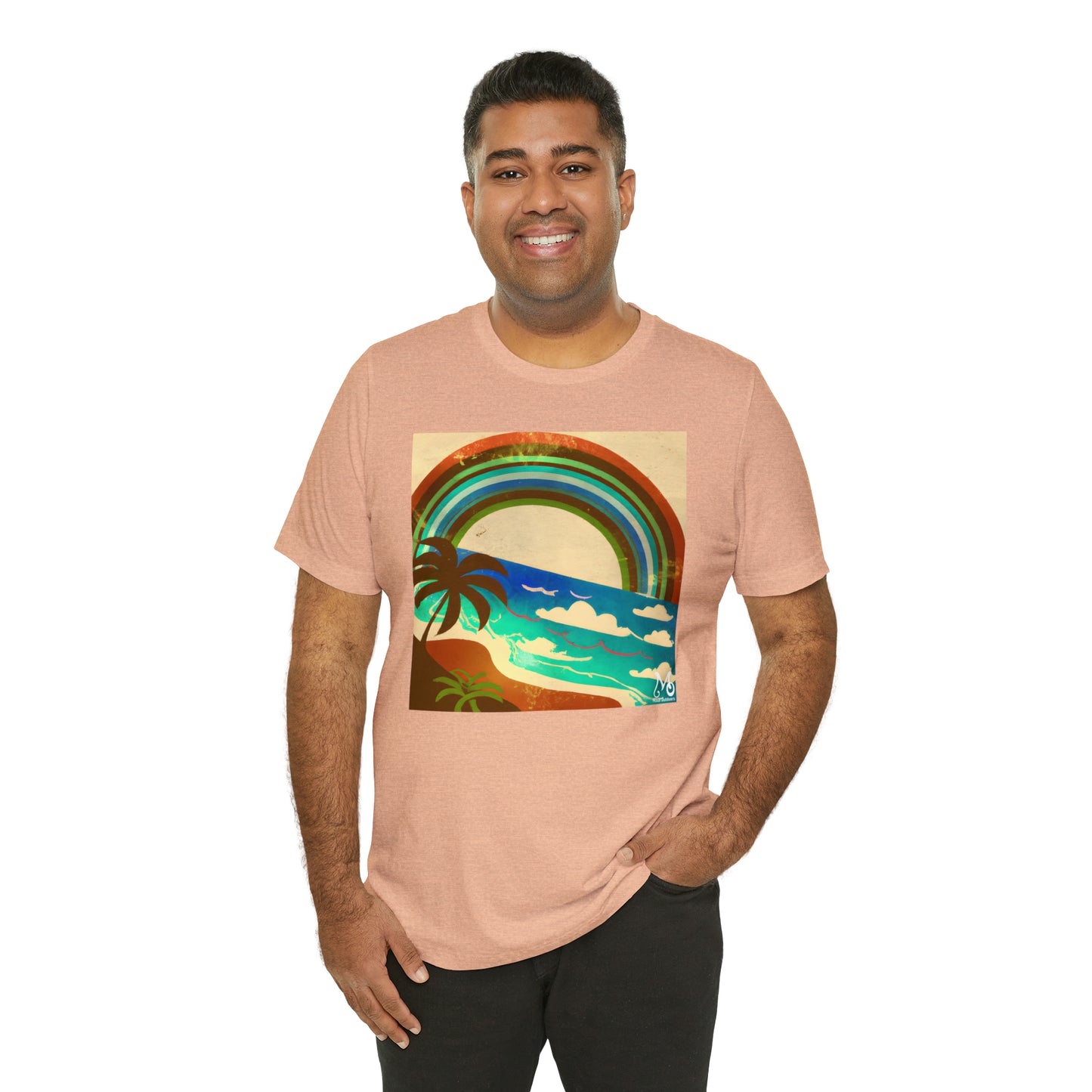 Rainbow Gem Island - T-shirt