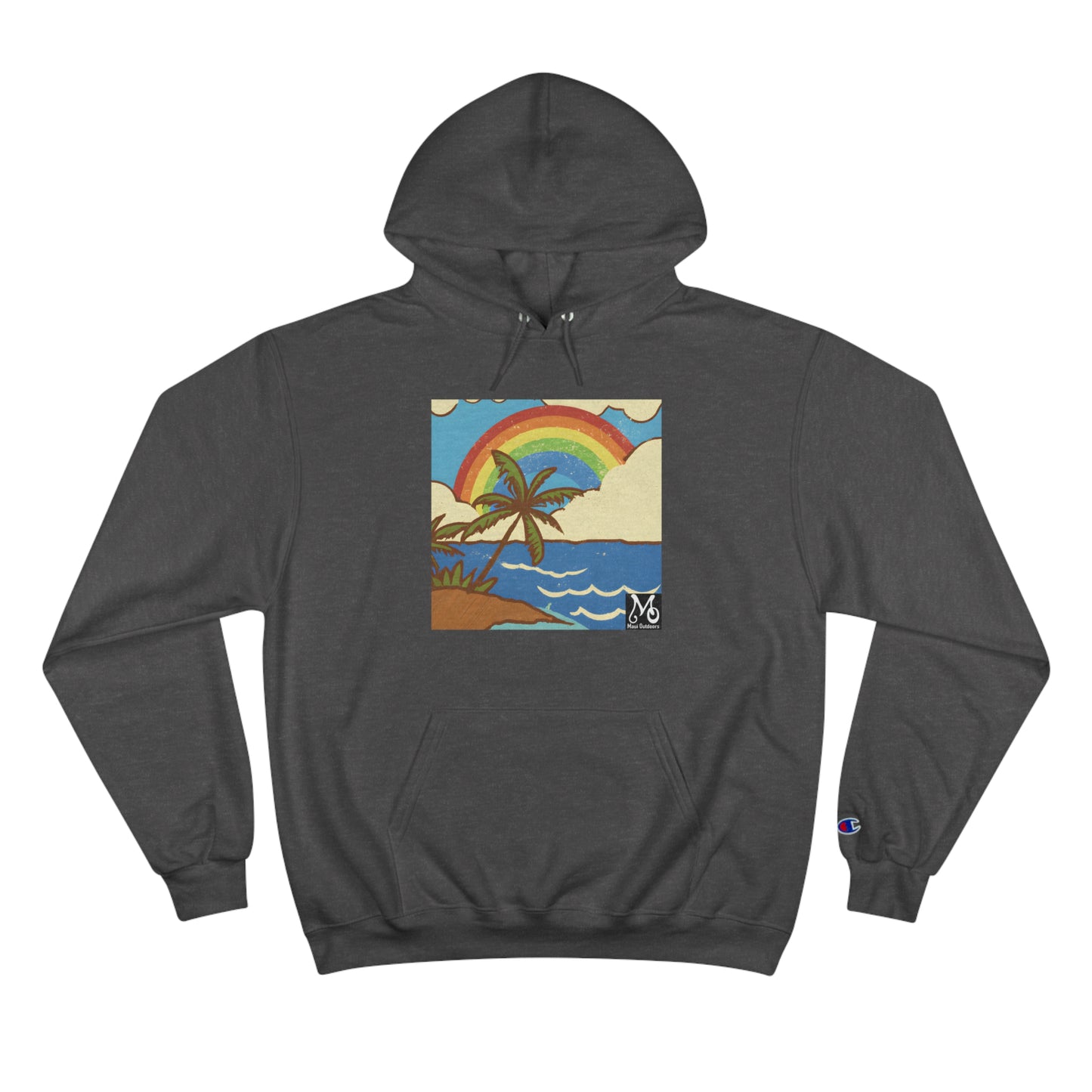 Rainbow Vista Island IV - Champion Hoodie