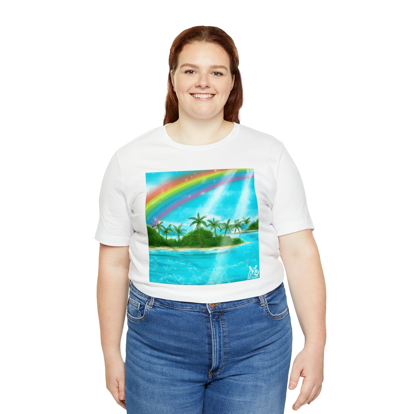 Tropical Serene Vista - T-shirt