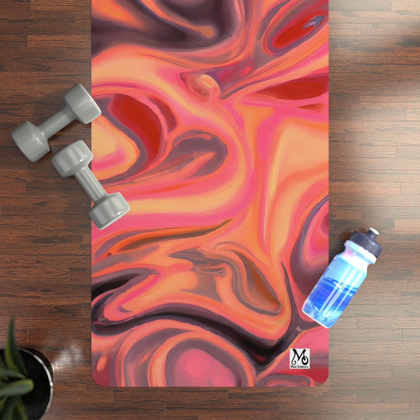 Lava Flow Woosh - Yoga Mat