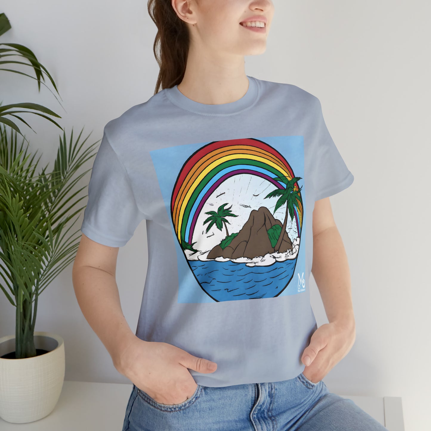 Rainbow Vista Island III - T-shirt