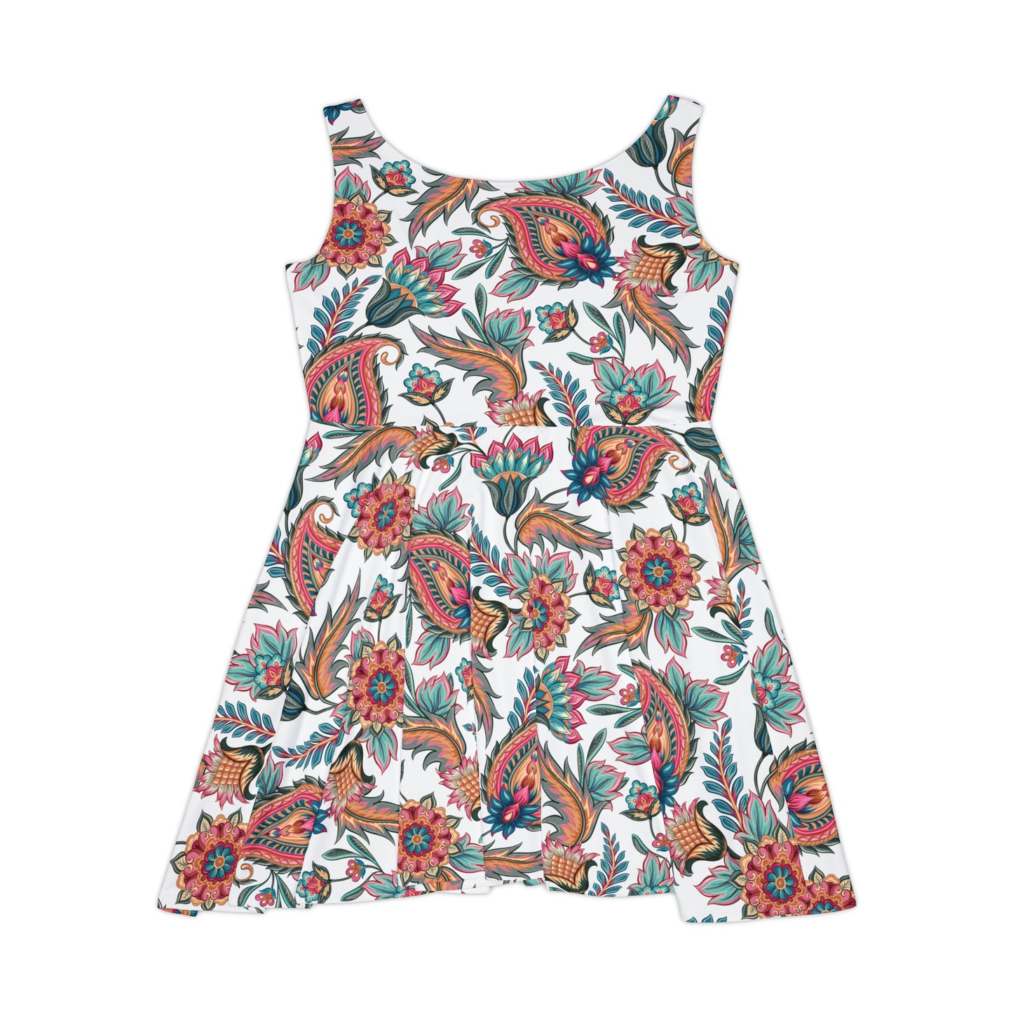 Paisley Perfect III - Women's Skater Dress