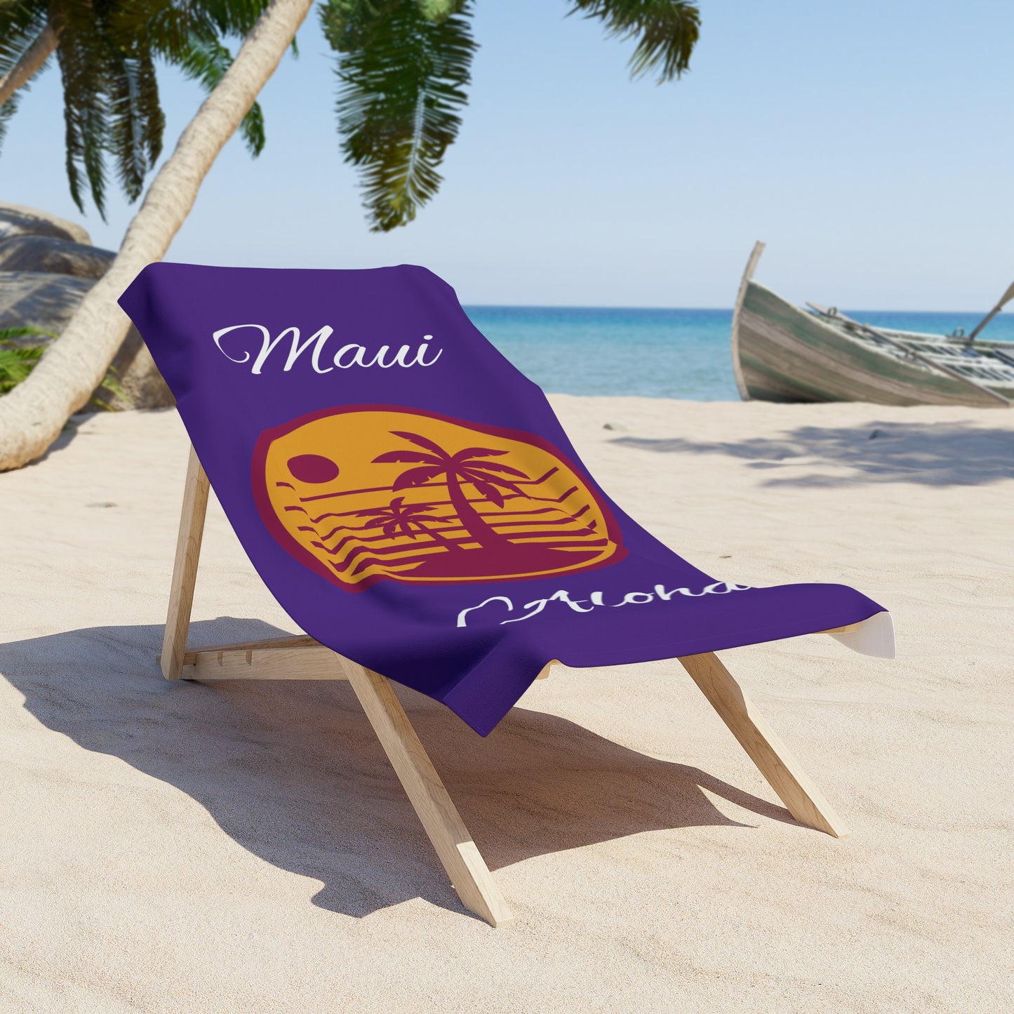 Maui Aloha - Beach Towel