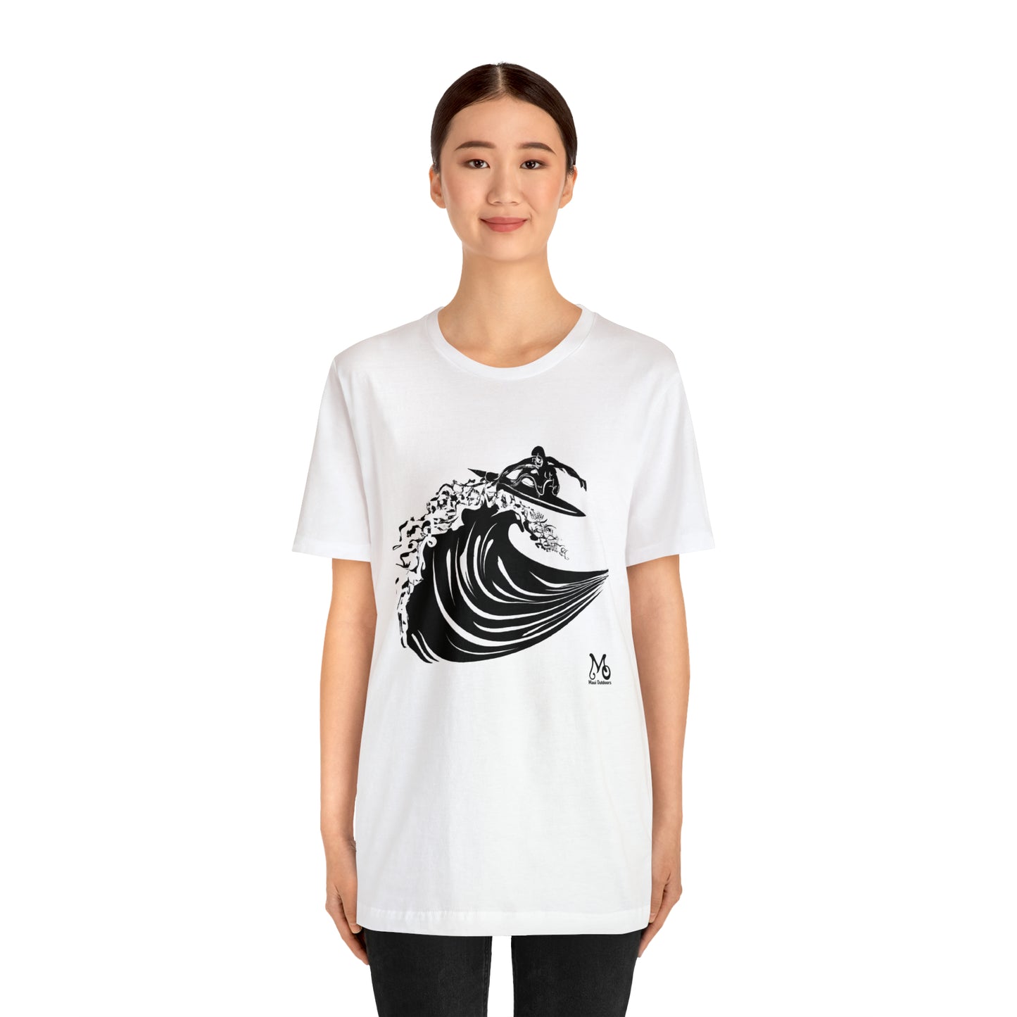 Wave Catching Surfer - T-shirt