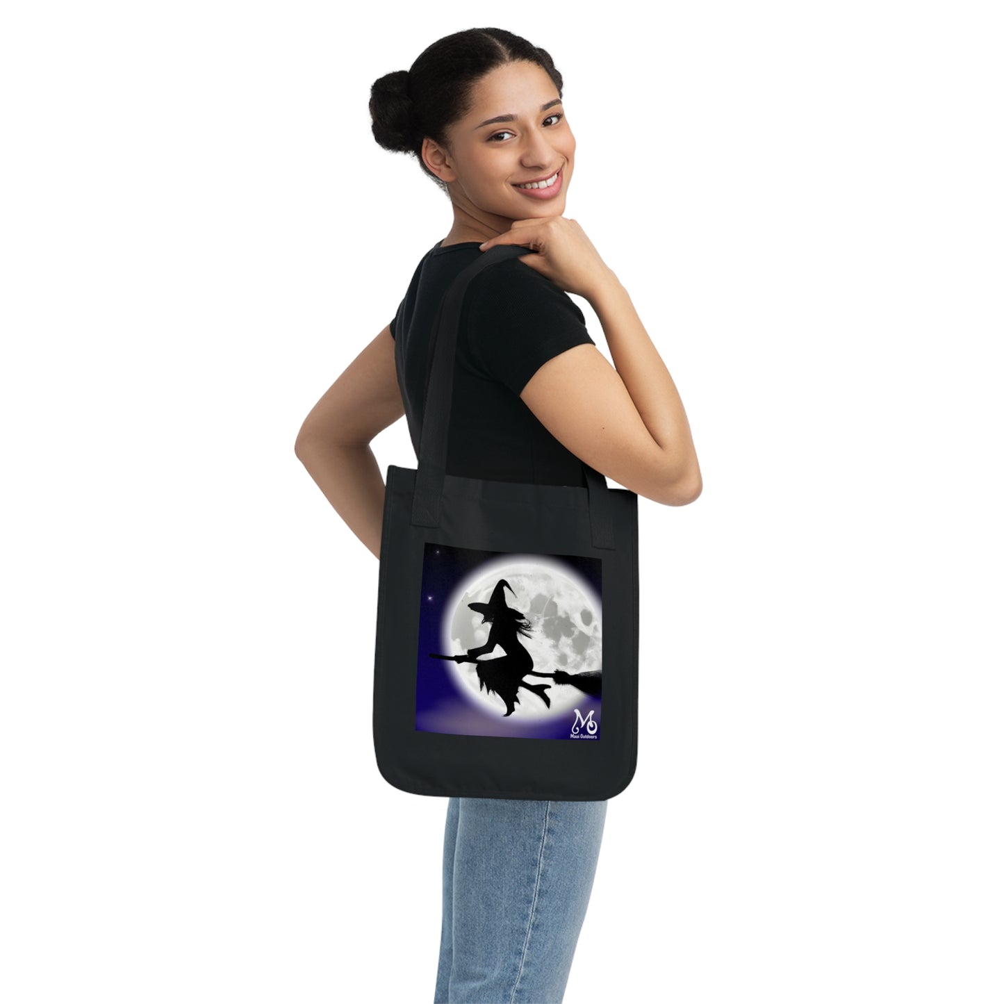 Grimilda the Scare Witch - Organic Canvas Tote Bag