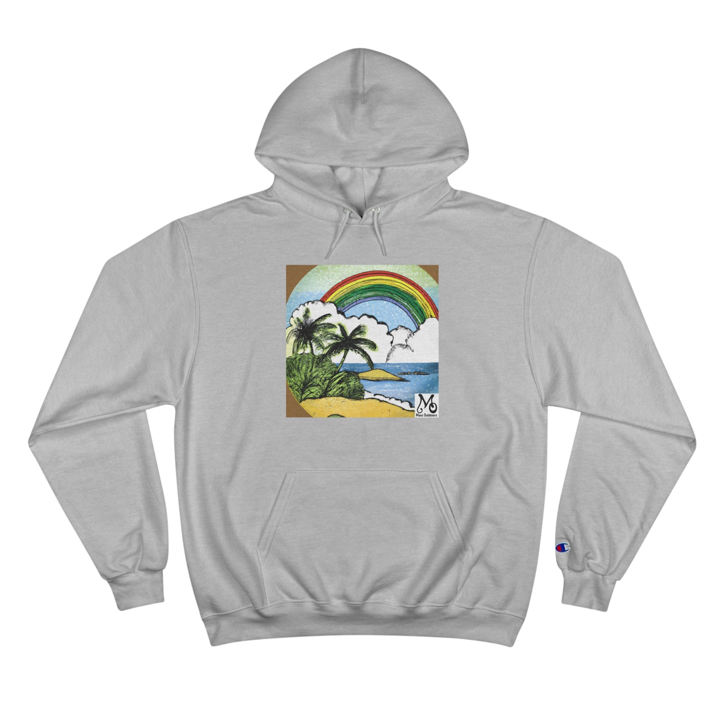 Rainbow Oasis - Champion Hoodie