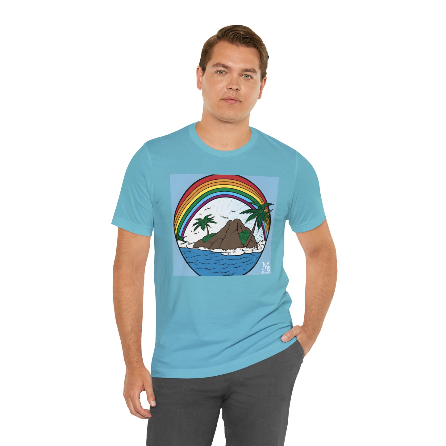 Rainbow Vista Island III - T-shirt