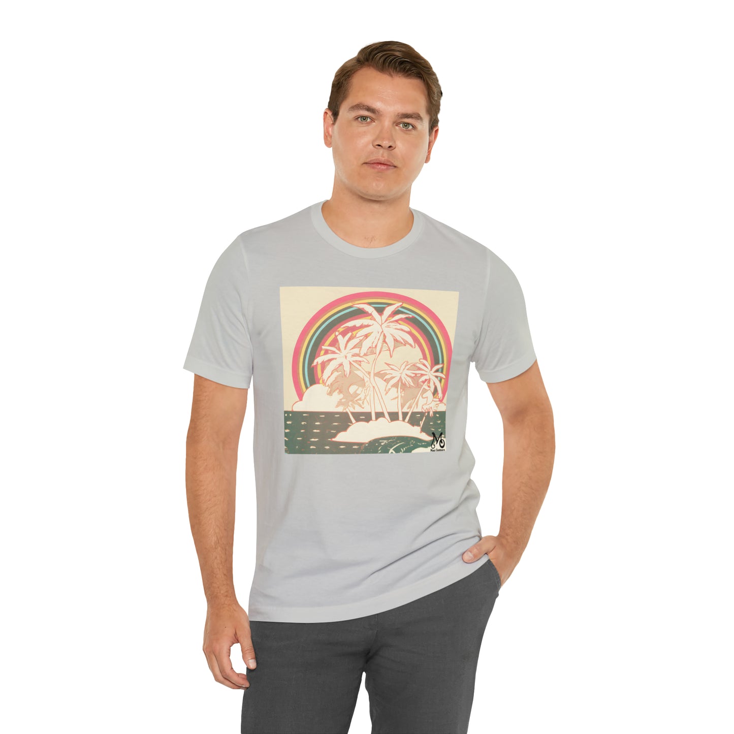 Rainbow View Island - T-shirt