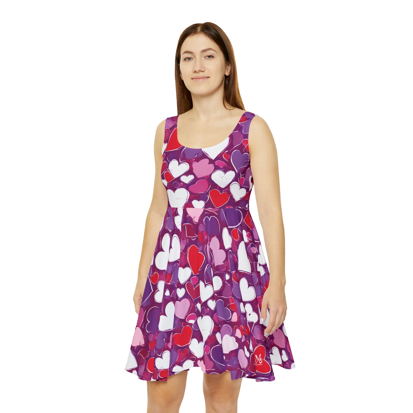 Heart Love - Women's Skater Dress