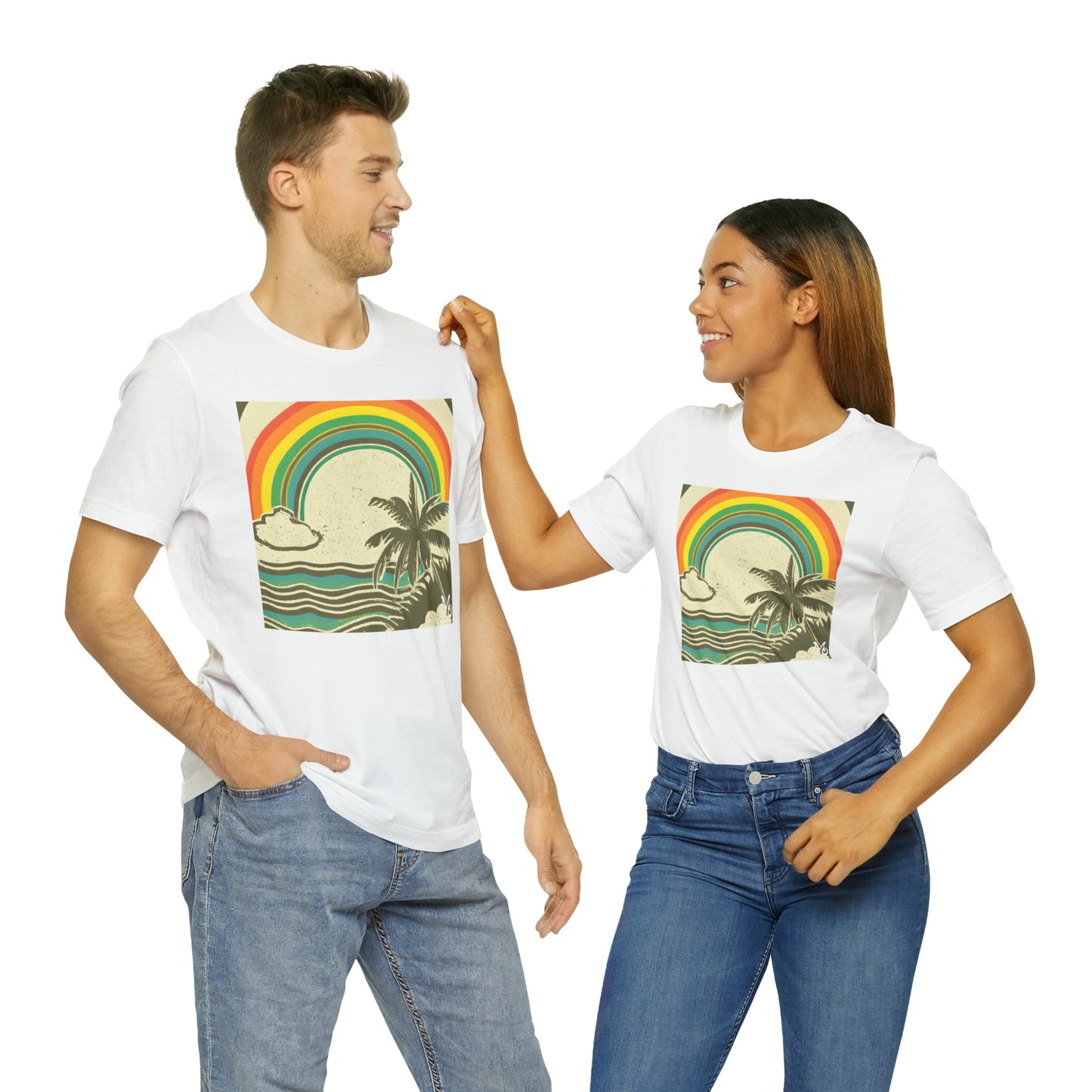 Rainbow Island Vista V - T-shirt