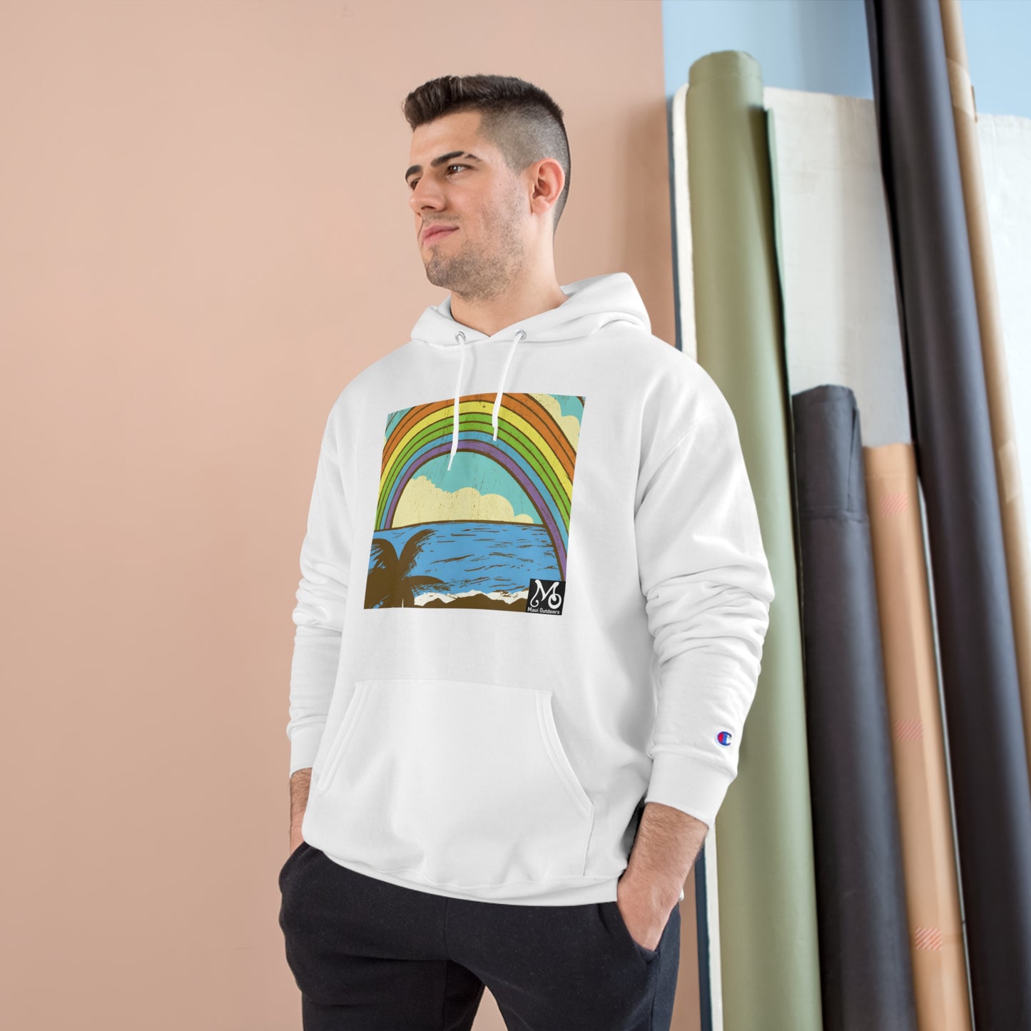 Rainbow Harbor - Champion Hoodie