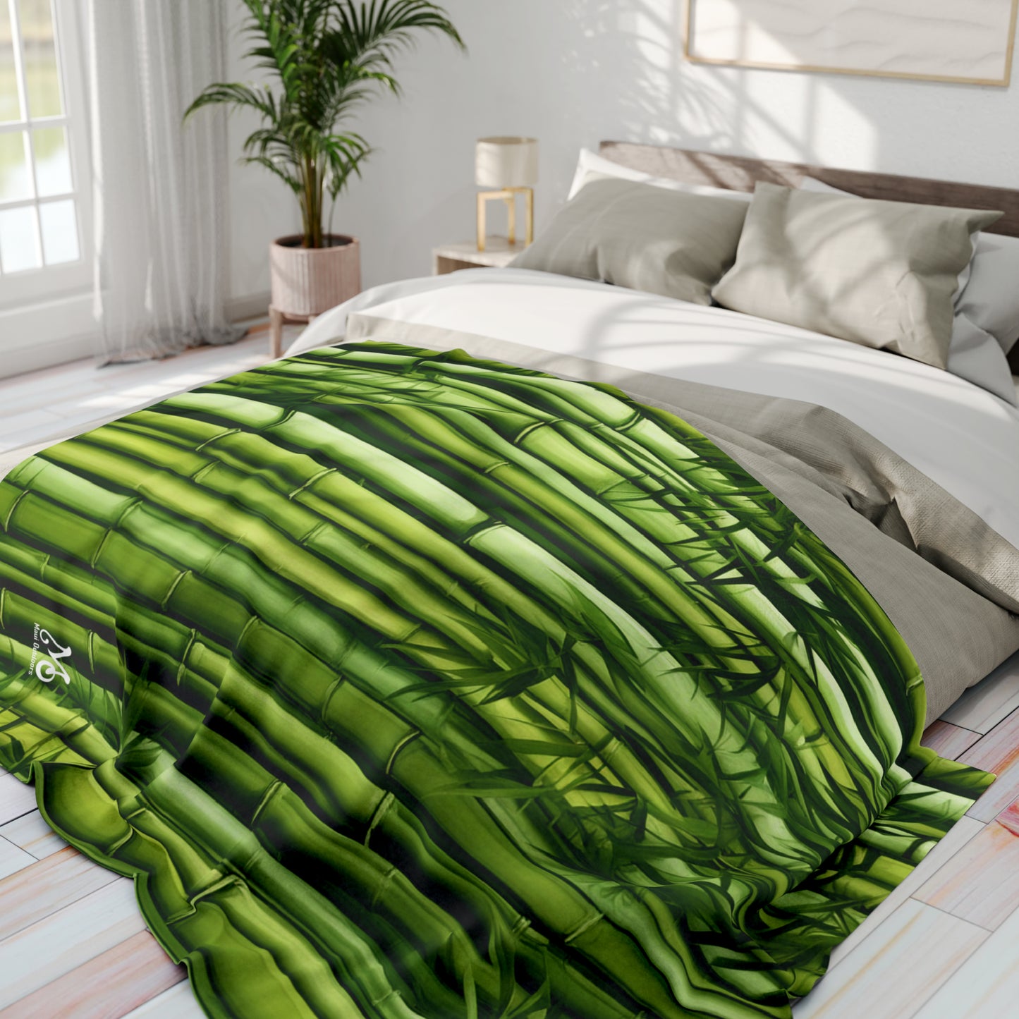 Bamboo Forest -  Fleece Blanket