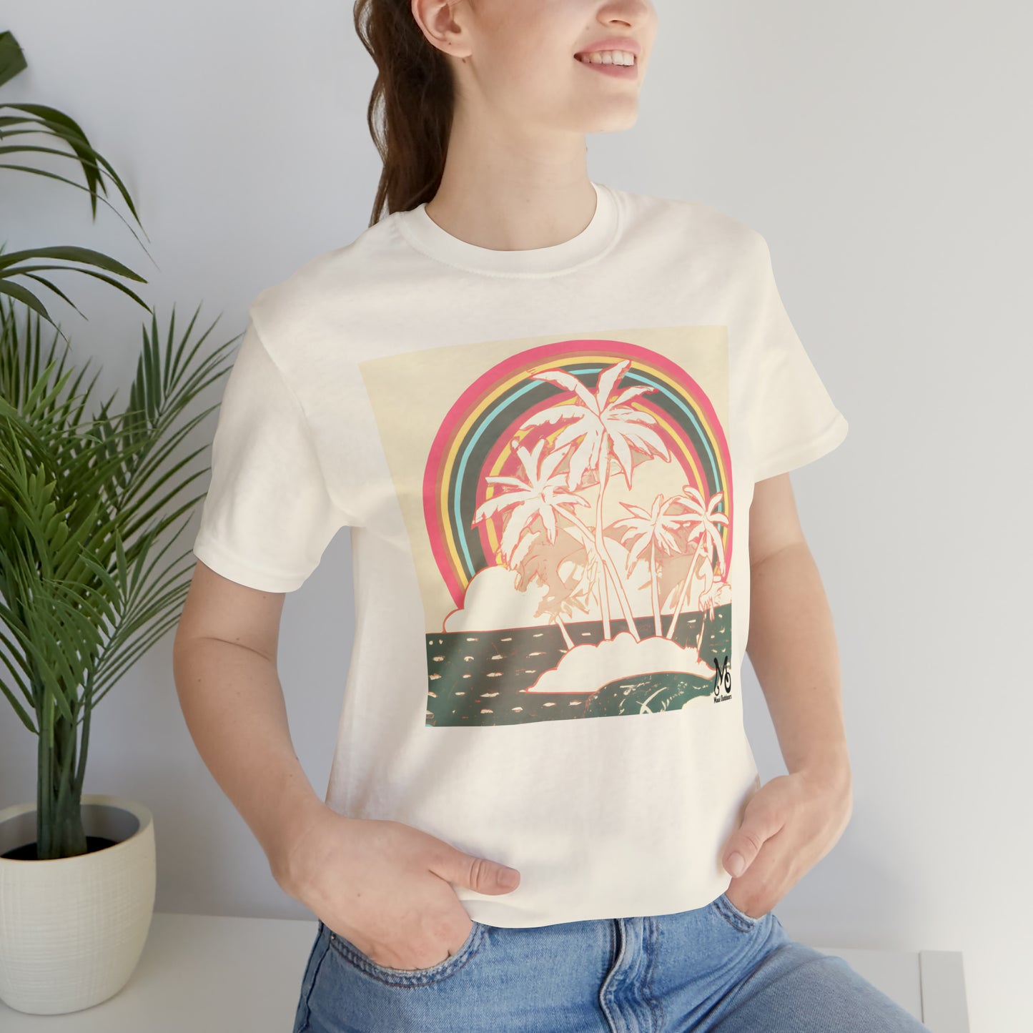 Rainbow View Island - T-shirt