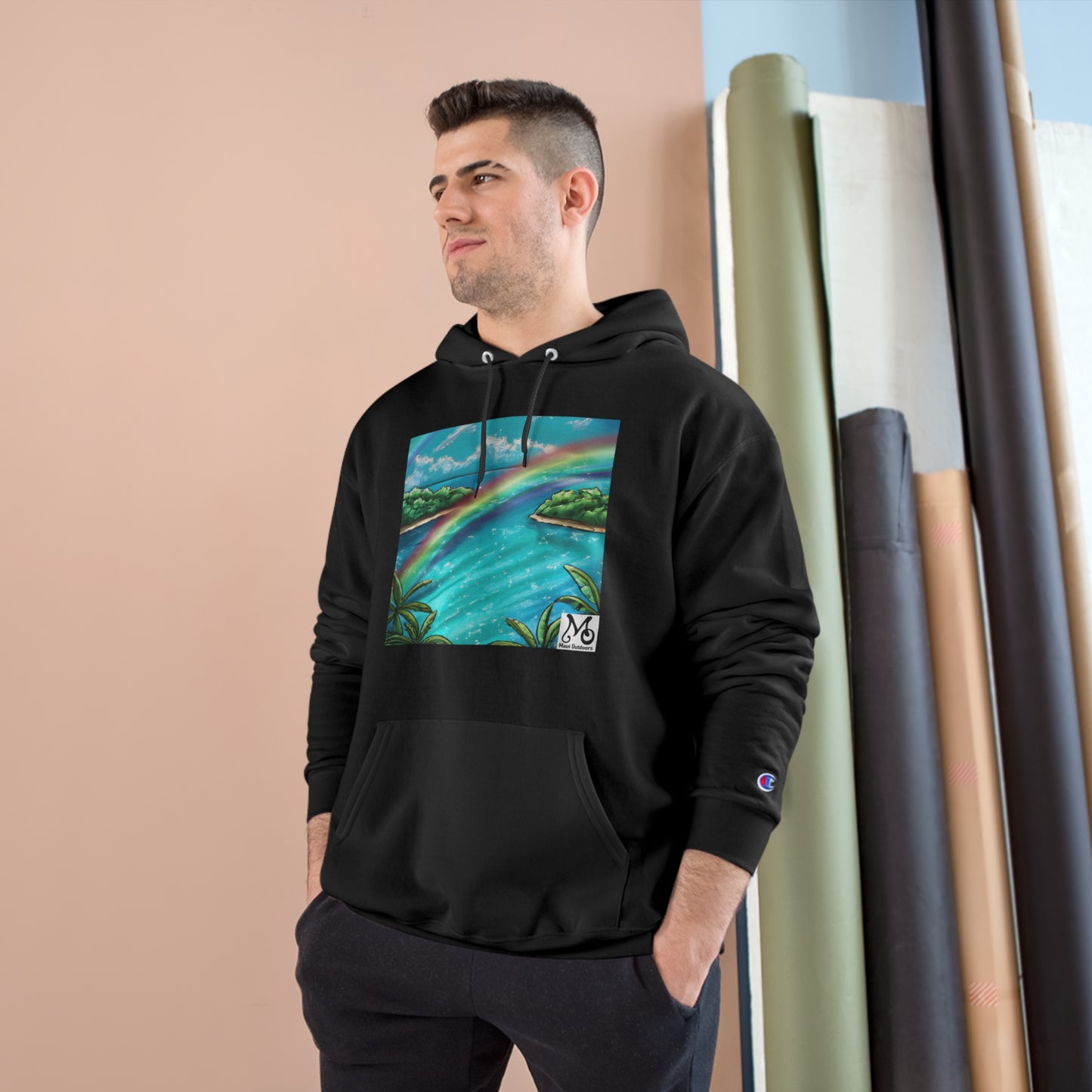 Tropical Vista Island - Champion Hoodie