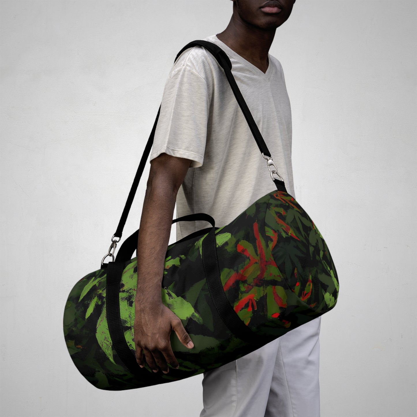 Cannabis Camo - Duffel Bag