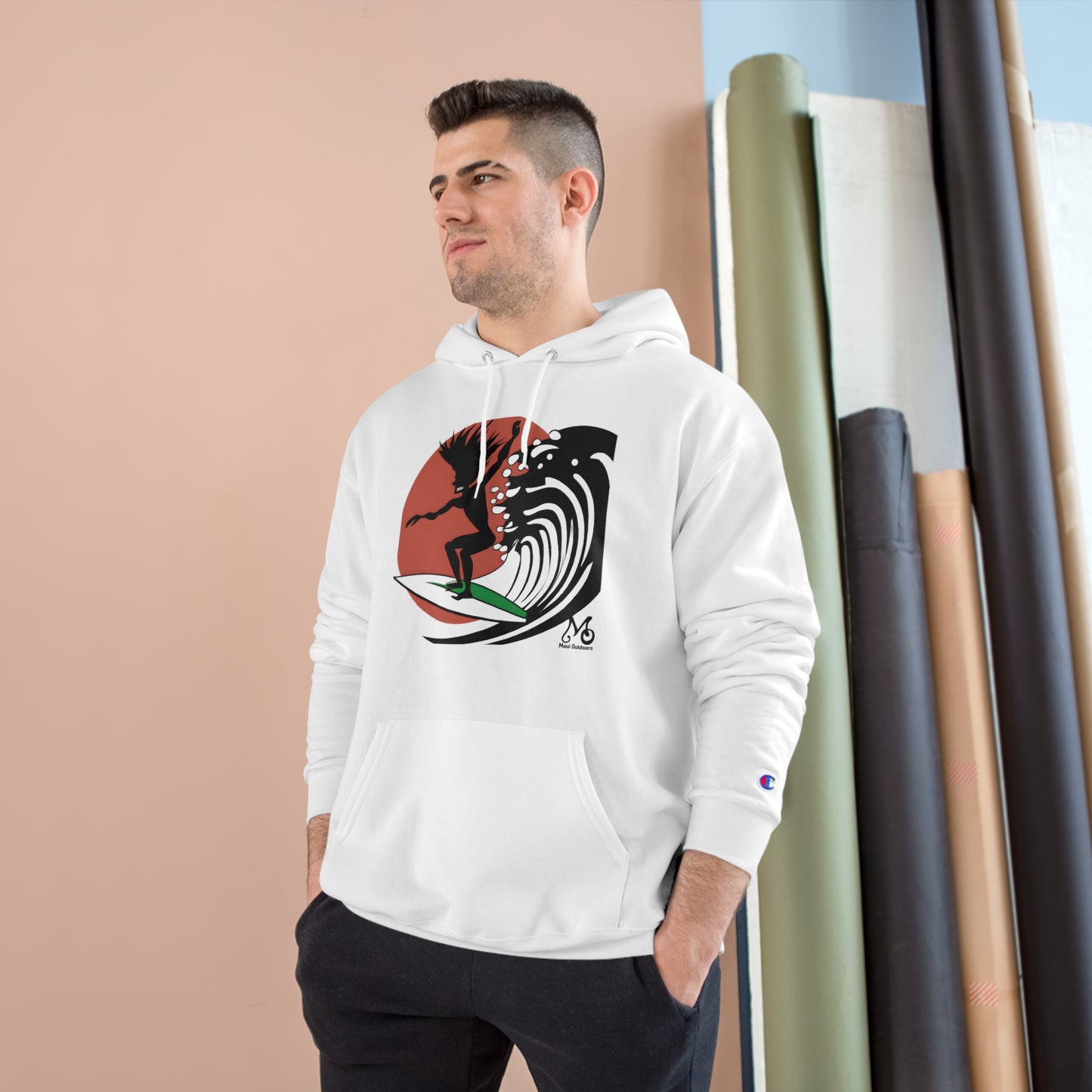 Wave Rider - Champion Hoodie