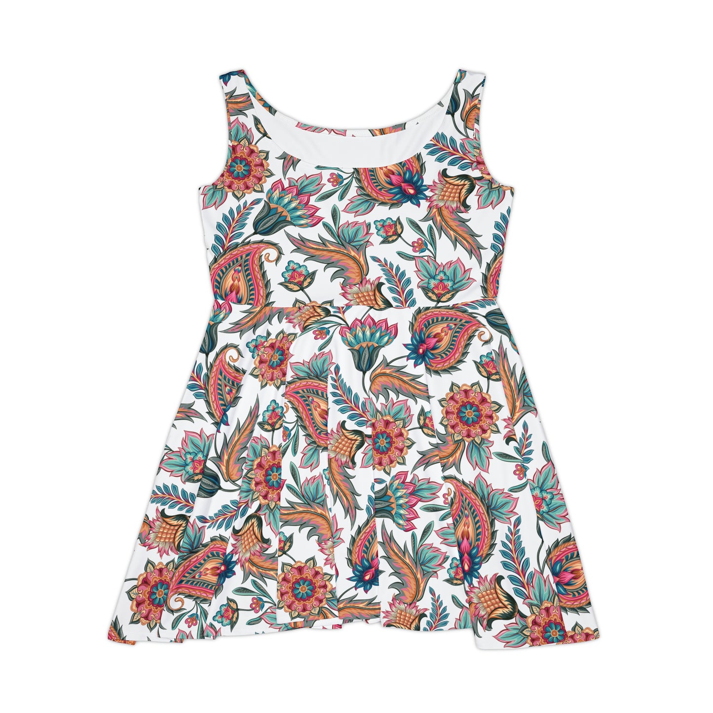 Paisley Perfect III - Women's Skater Dress