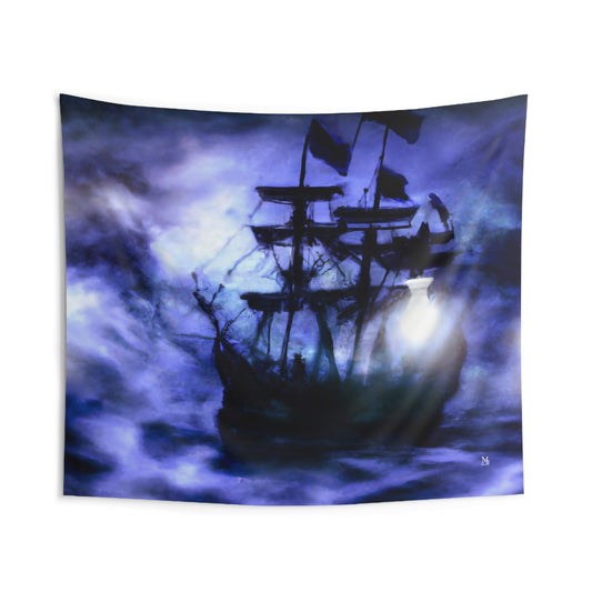 The Terror of the Seven Seas - Halloween Tapestry