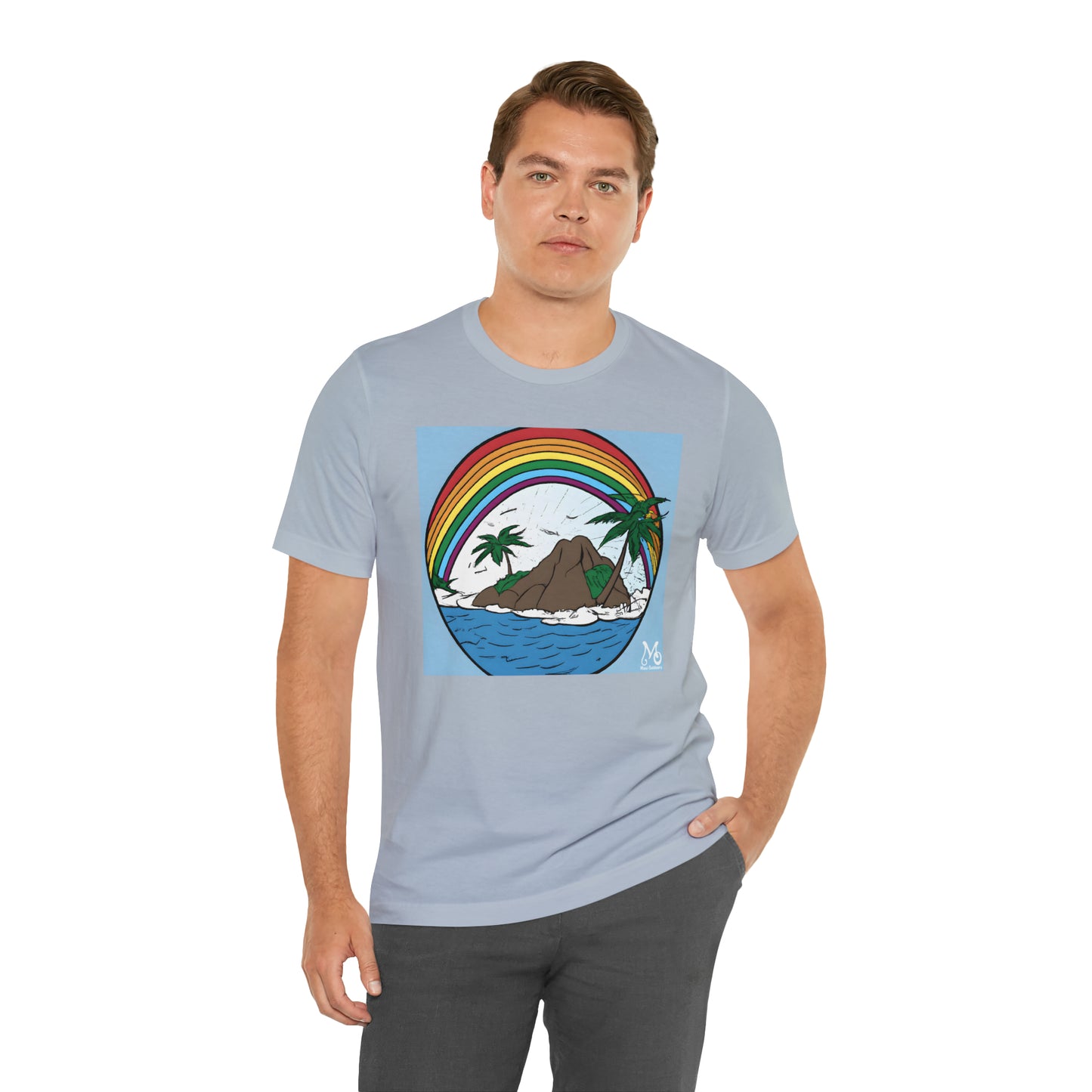 Rainbow Vista Island III - T-shirt