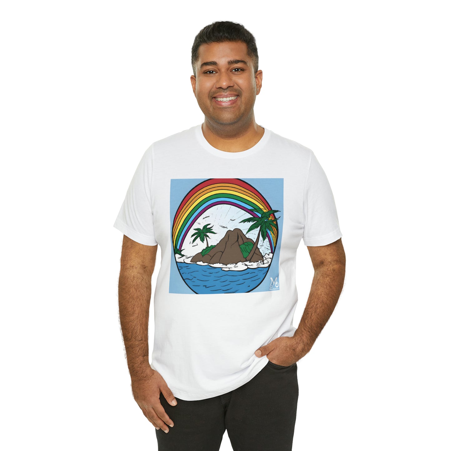 Rainbow Vista Island III - T-shirt