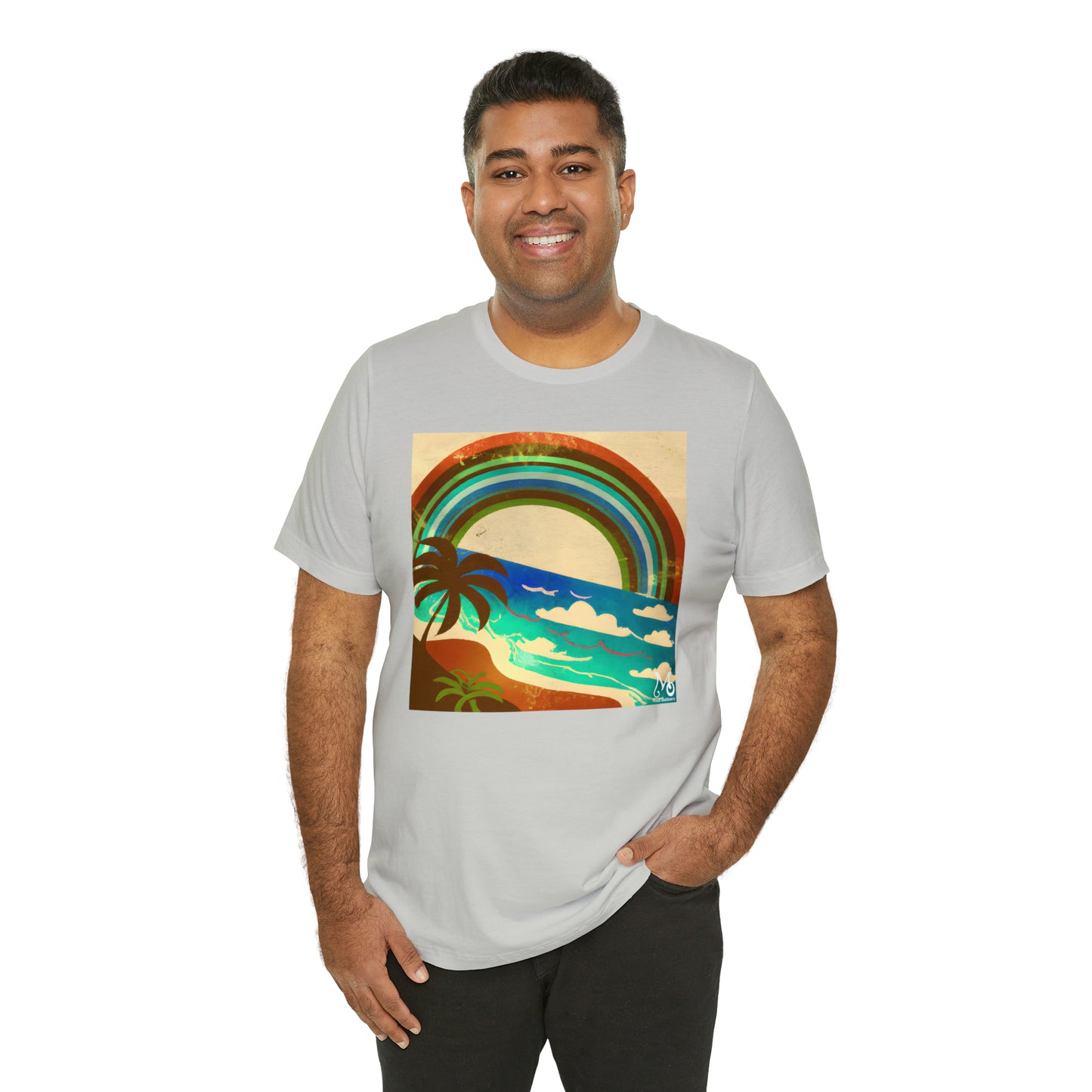 Rainbow Gem Island - T-shirt