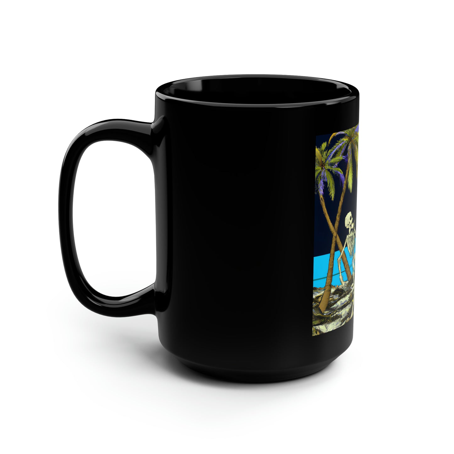 Sandy Skeleton Shuffle - Coffee Mug