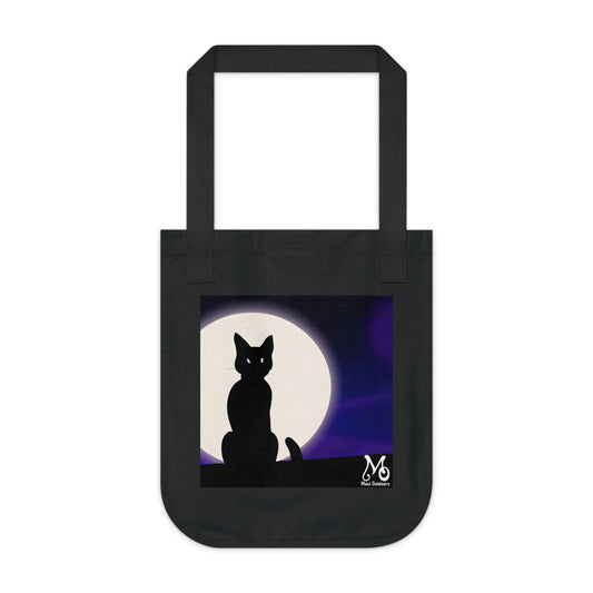 Shadow Paws - Organic Canvas Tote Bag