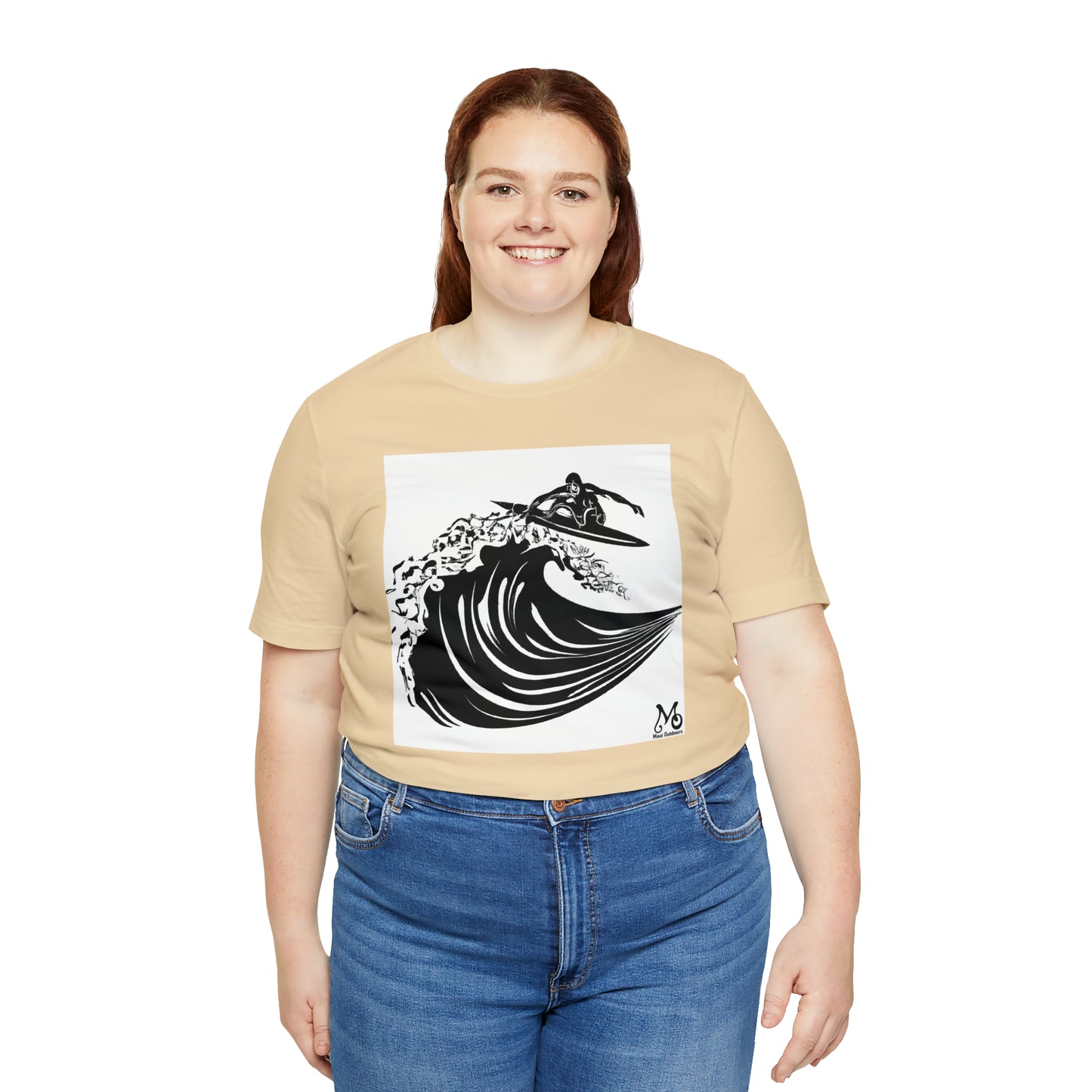 Wave Catching Surfer - T-shirt