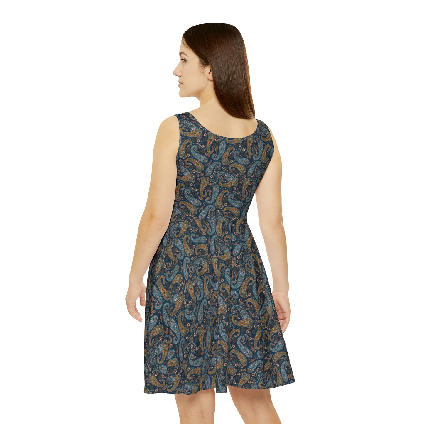 Paisley Perfect II - Women's Skater Dress