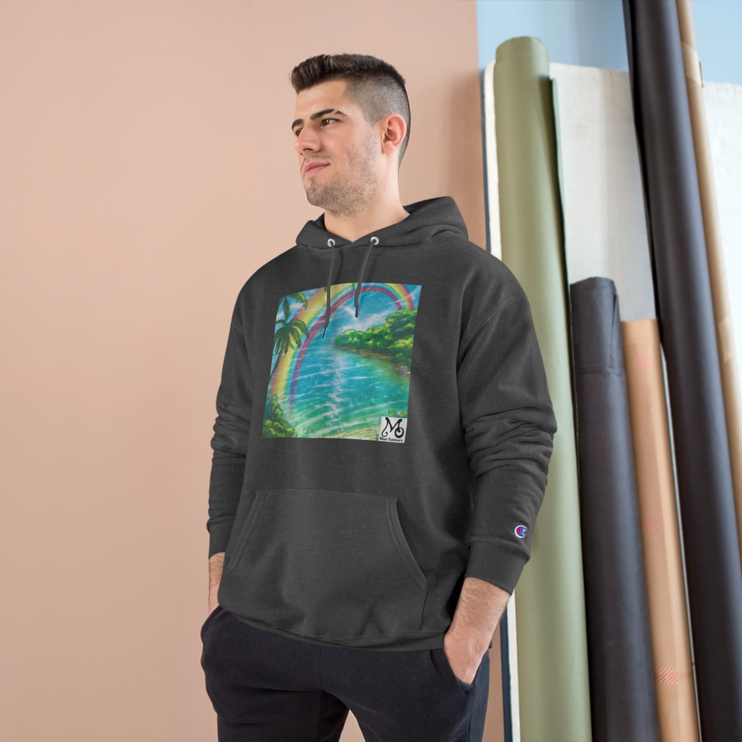 Paradise Isle Vista - Champion Hoodie