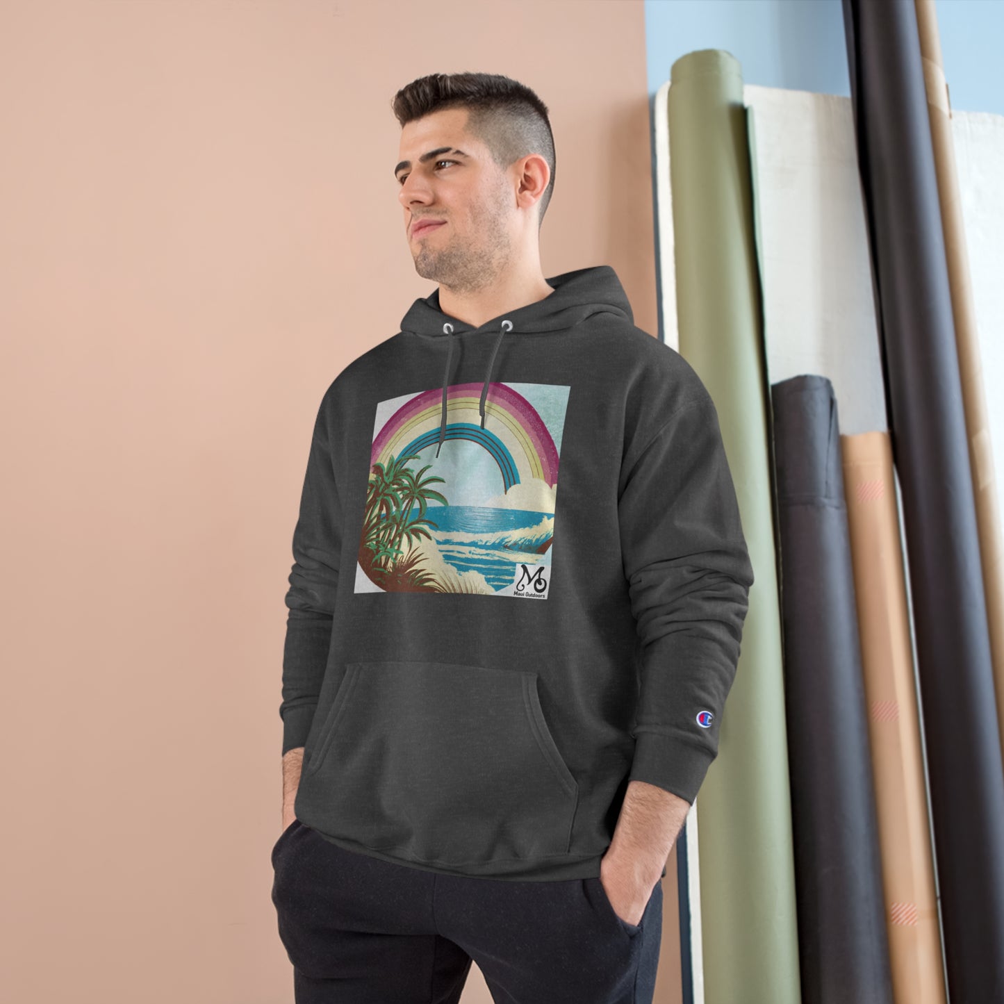 Rainbow Tahiti - Champion Hoodie