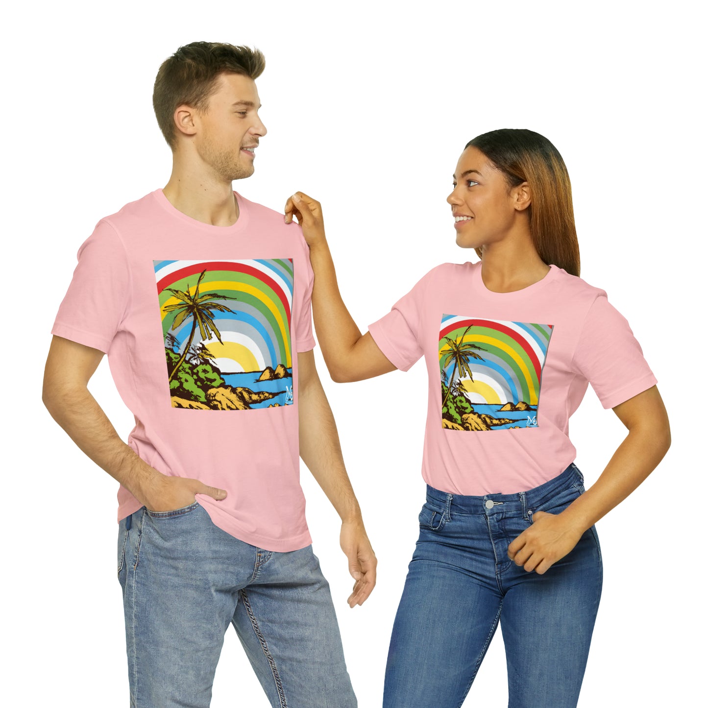 Rainbow Vista Isle - T-shirt