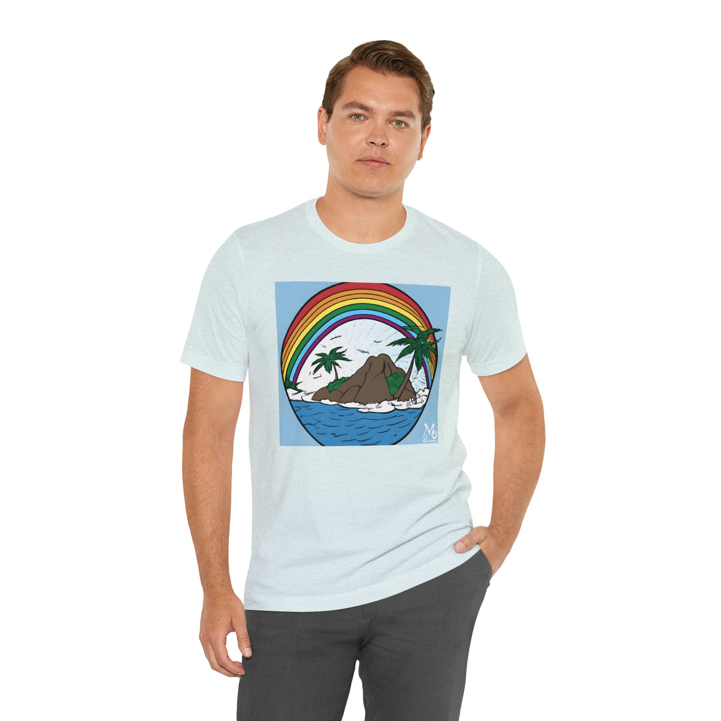 Rainbow Vista Island III - T-shirt