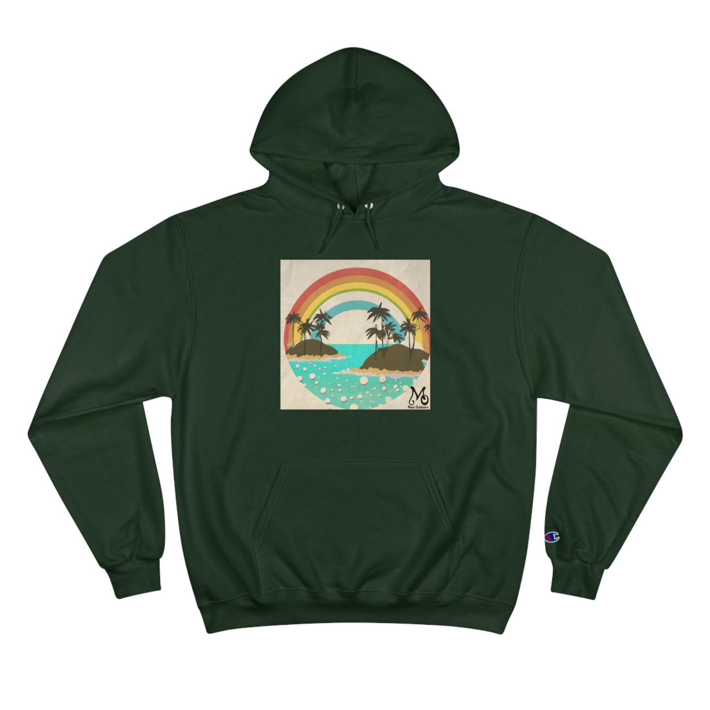 Rainbow Sands Isle - Champion Hoodie