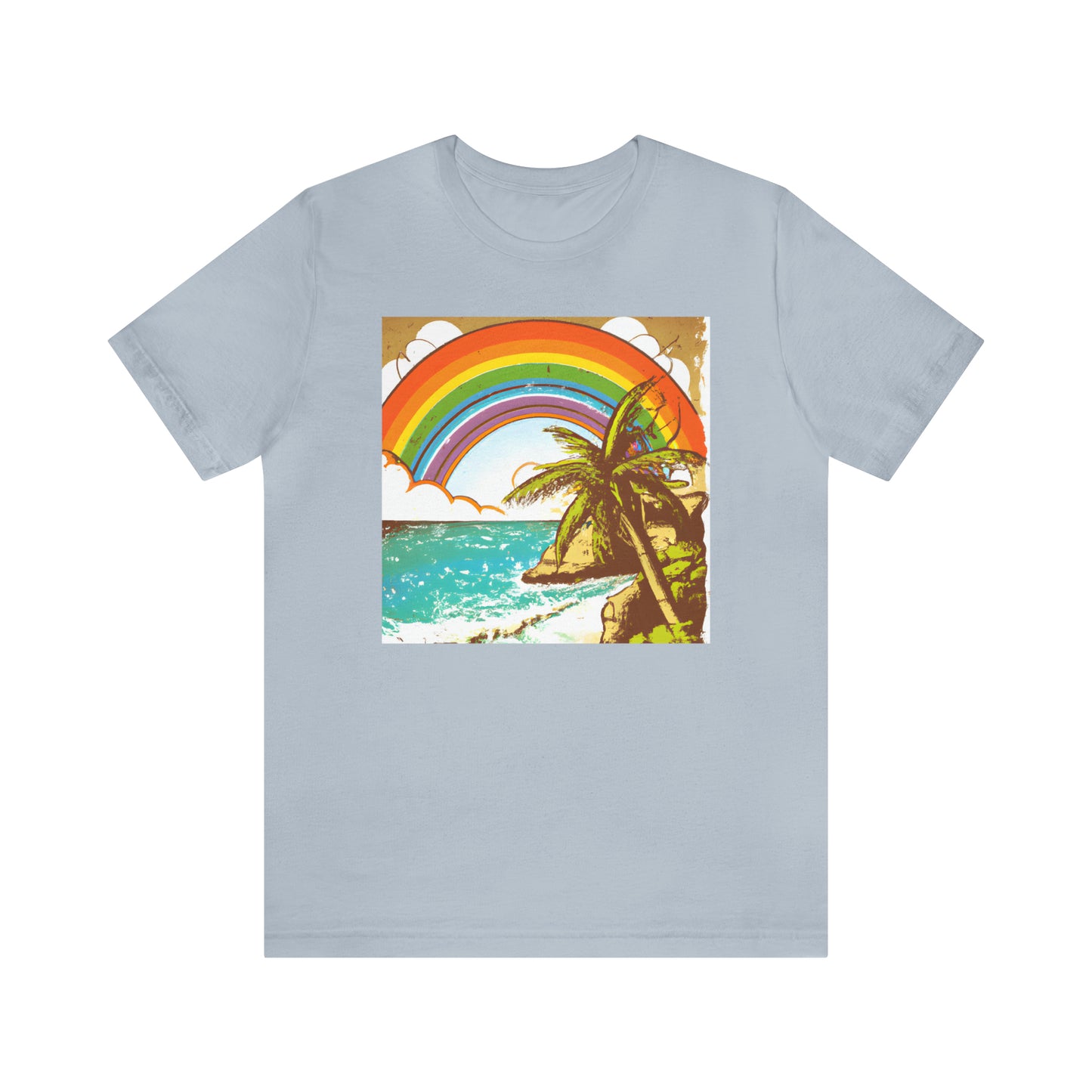 Rainbow Glimmer Island - T-shirt