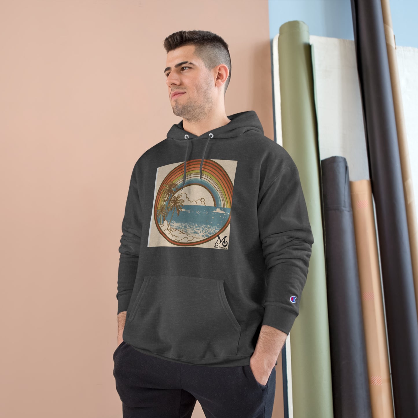 Rainbow Vista II - Champion Hoodie