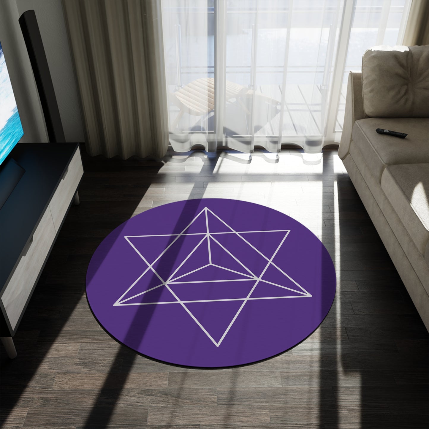 Merkaba - Round Rug