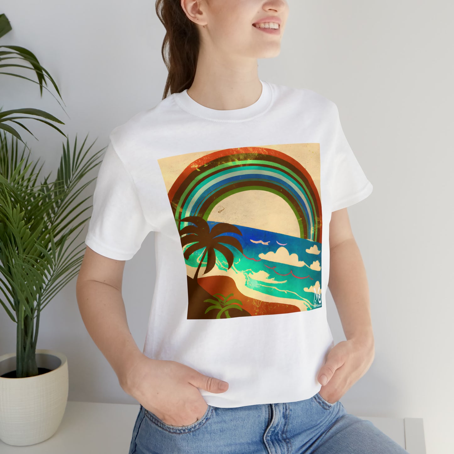 Rainbow Gem Island - T-shirt