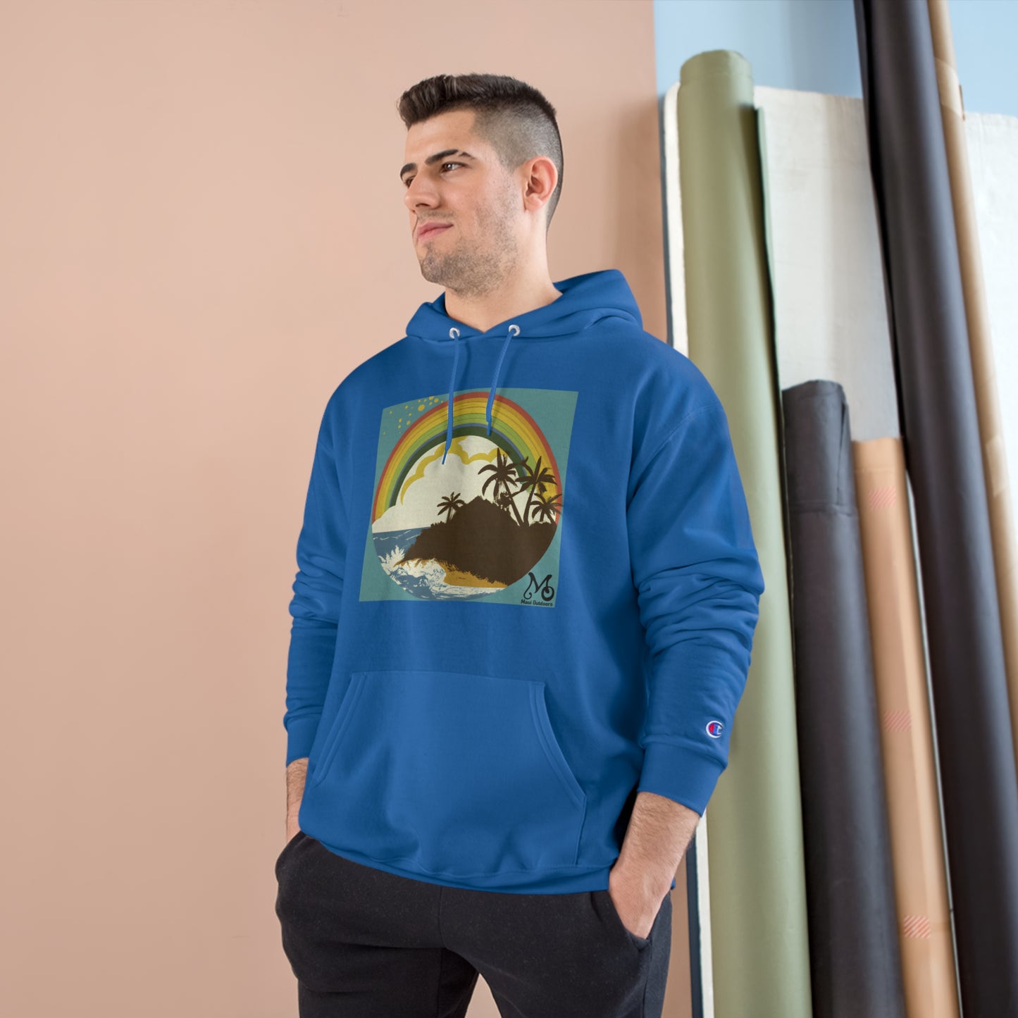 Rainbow Vista IV - Champion Hoodie