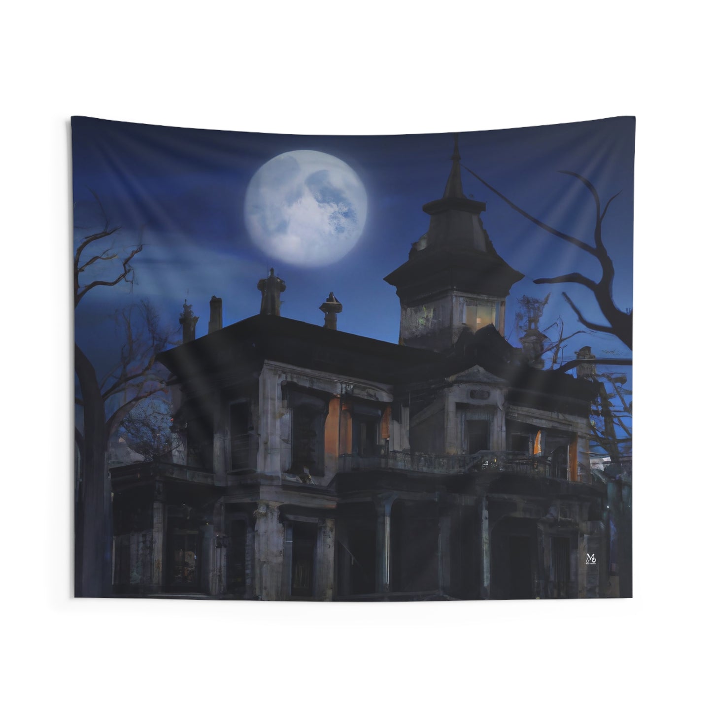 Darkwood Manor - Halloween Tapestry