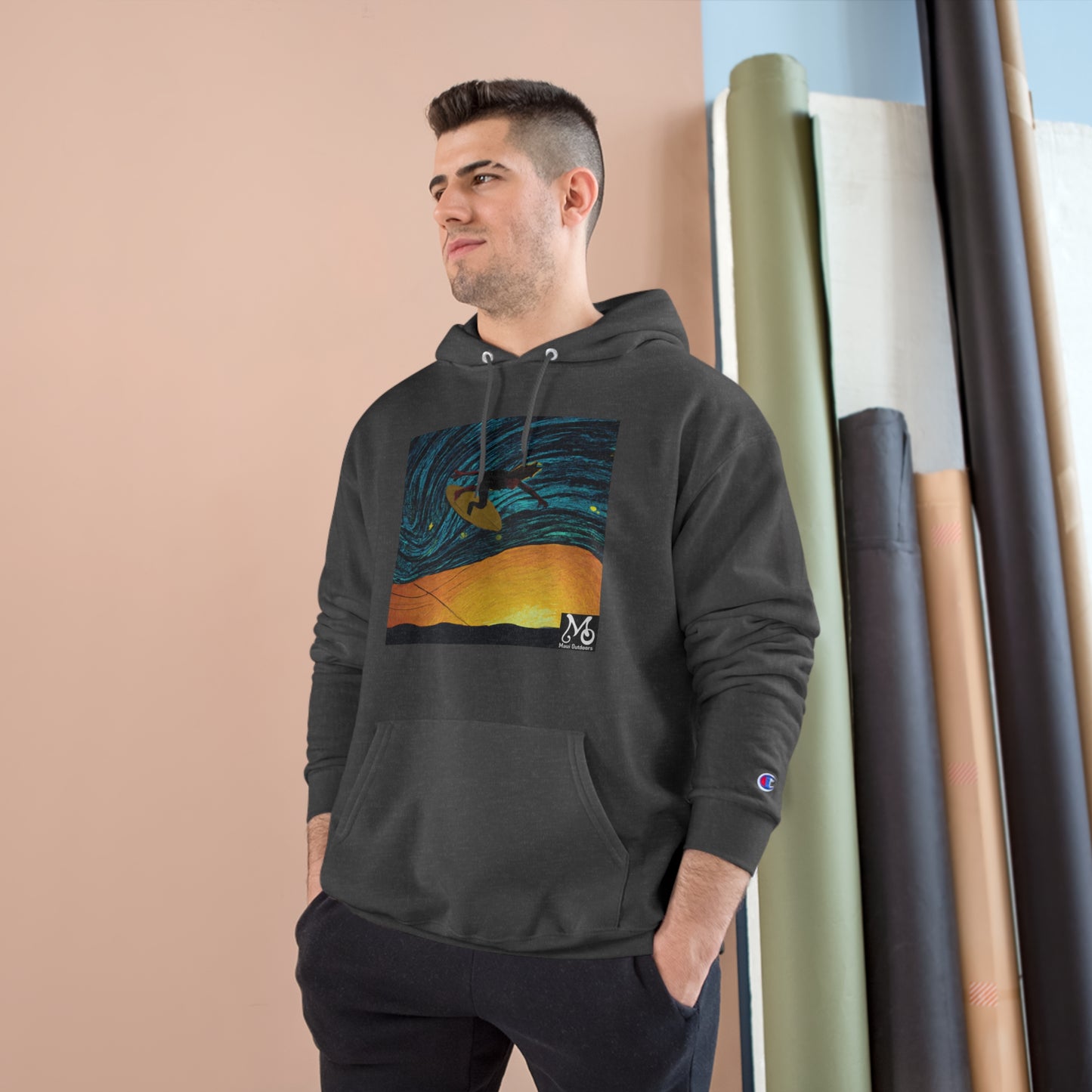 Airy Surf Odyssey - Champion Hoodie