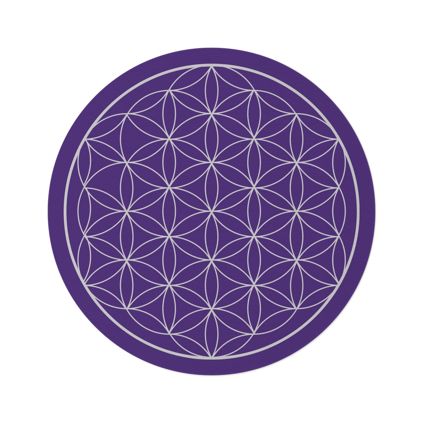 Flower of Life II - Round Rug