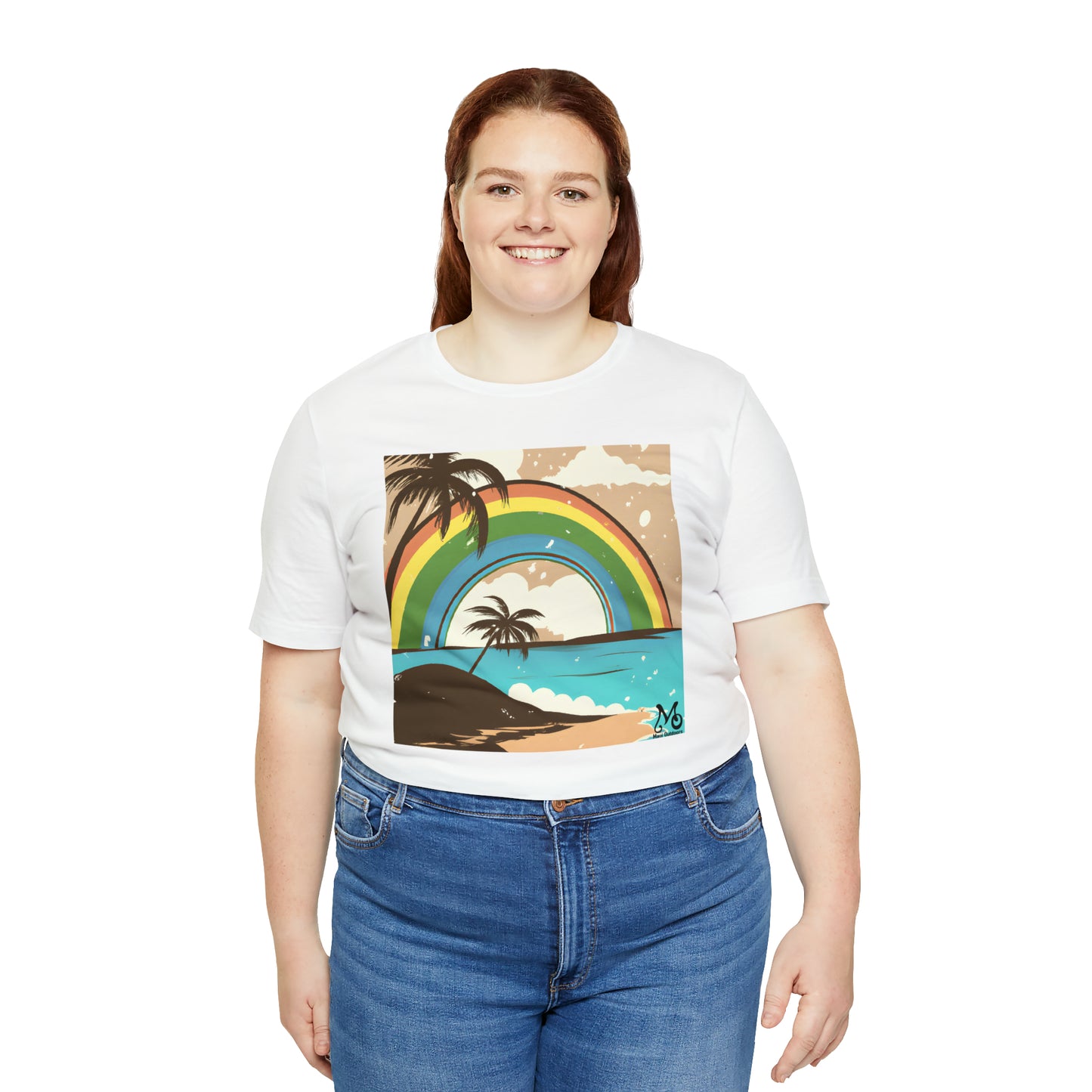 Rainbow Vista Island V - T-shirt