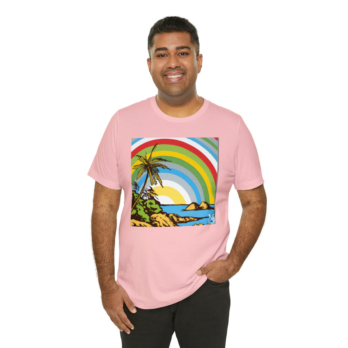 Rainbow Vista Isle - T-shirt