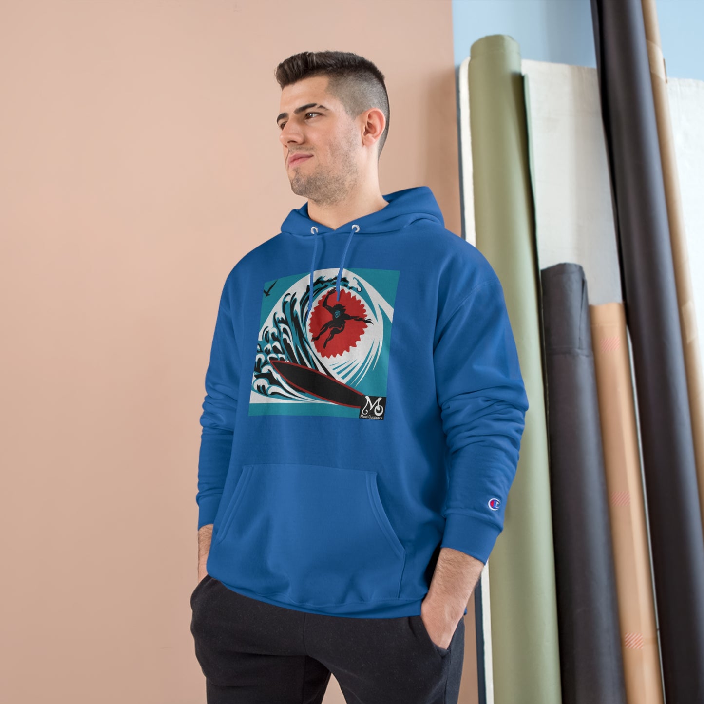 Wave Rider I - Champion Hoodie