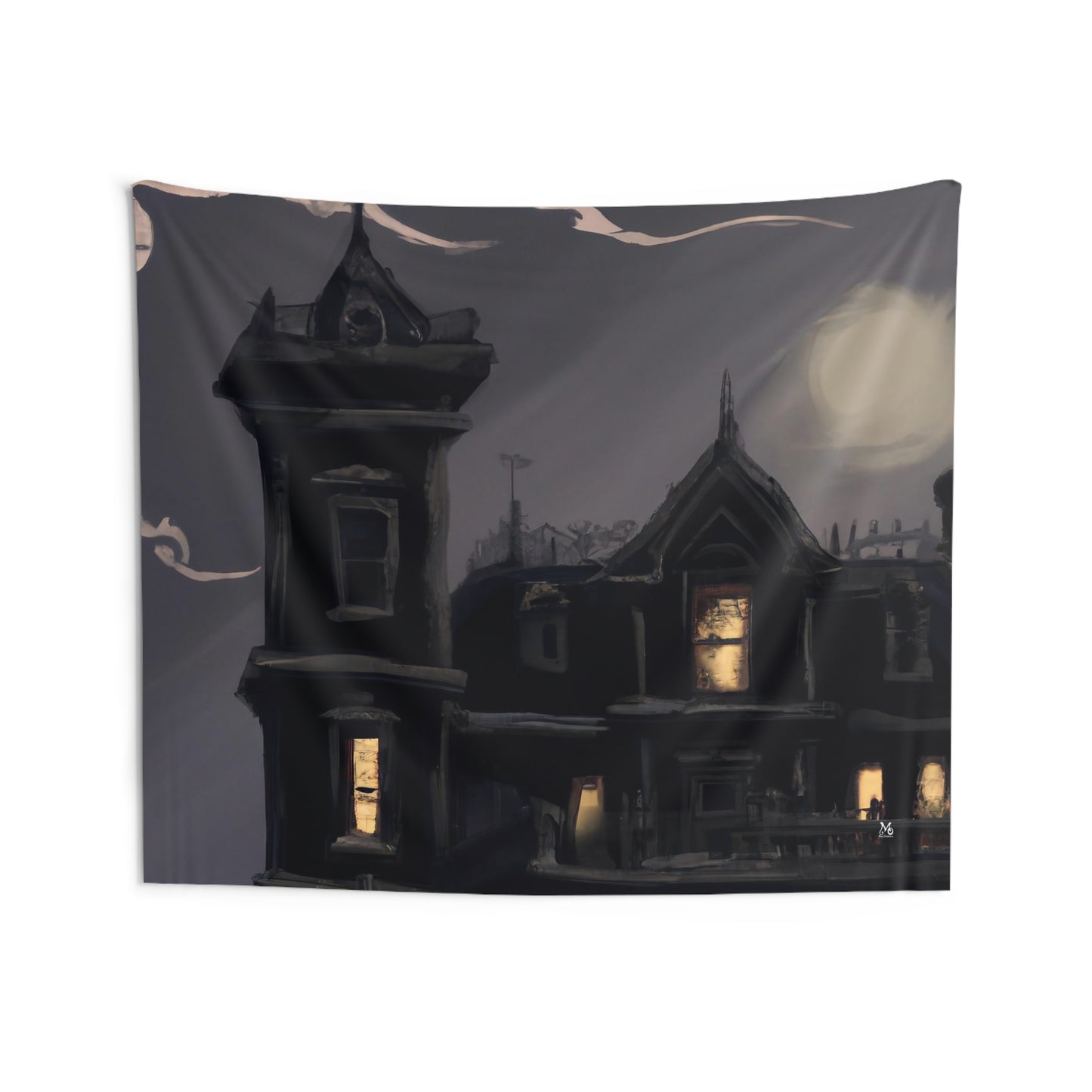 Darkwood Manor - Halloween Tapestry